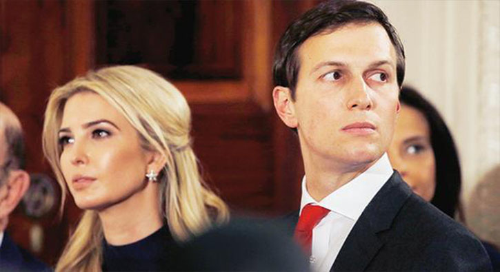 Trumpn damad ifade vermeye arld