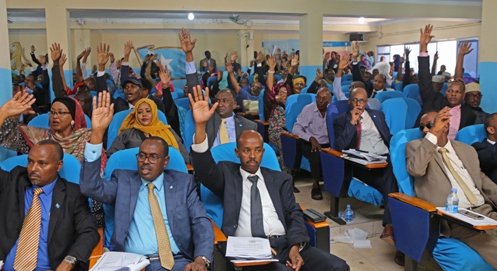 Somali'de yeni hkmet gvenoyu ald