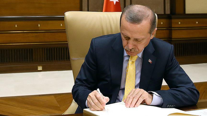 Cumhurba�kan� Erdo�an'dan 15 kanuna onay