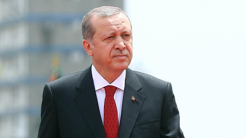 Cumhurbakan Erdoan'dan Halit Akatepe mesaj