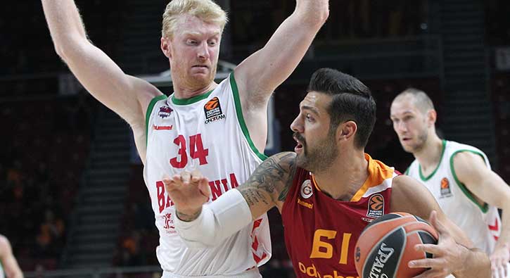 Galatasaray Odeabank sahas�nda Baskonia'ya 80-103 ma�lup oldu