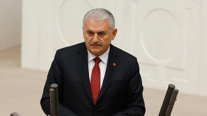 Ba�bakan Y�ld�r�m'dan Ak�atepe i�in ba�sa�l��� mesaj�