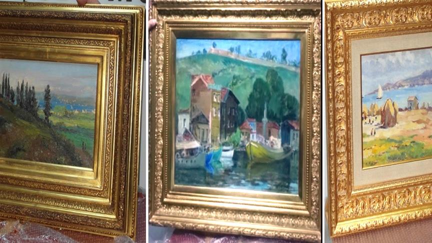 �al�nt� 3 tablo m�zeye teslim edildi