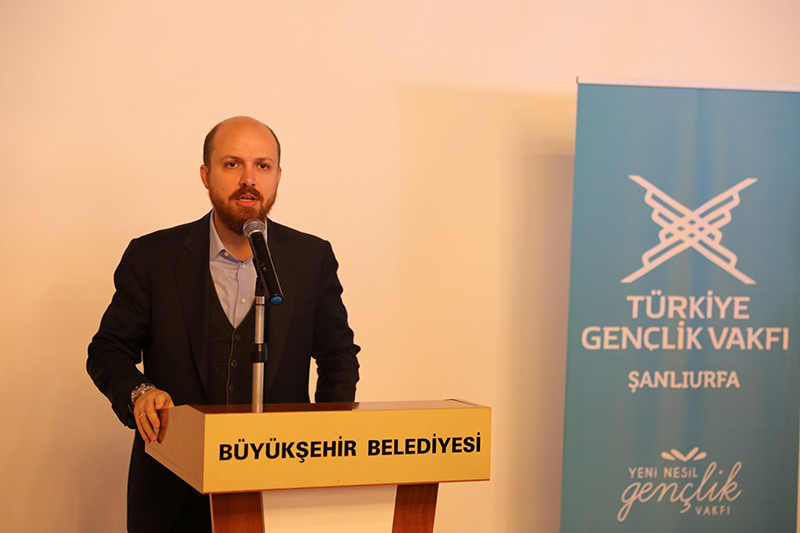  Bilal Erdo�an STK temsilcileriyle bulu�tu