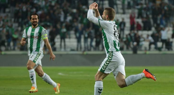 Konyaspor: 2  Bursaspor: 0