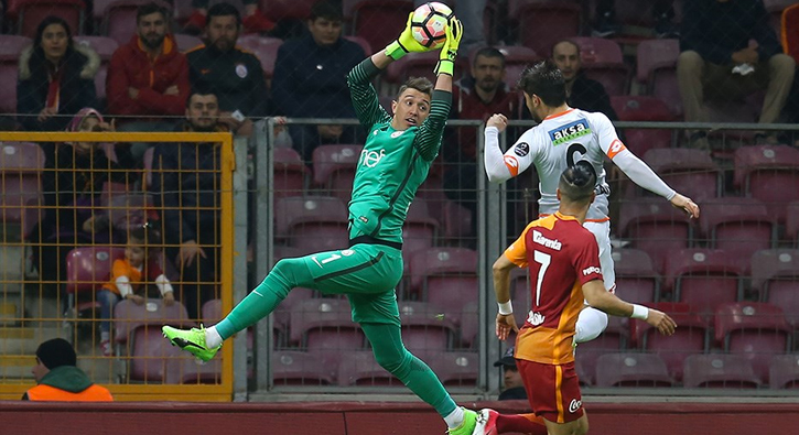 Galatasaray 6 ma sonra gol yemedi
