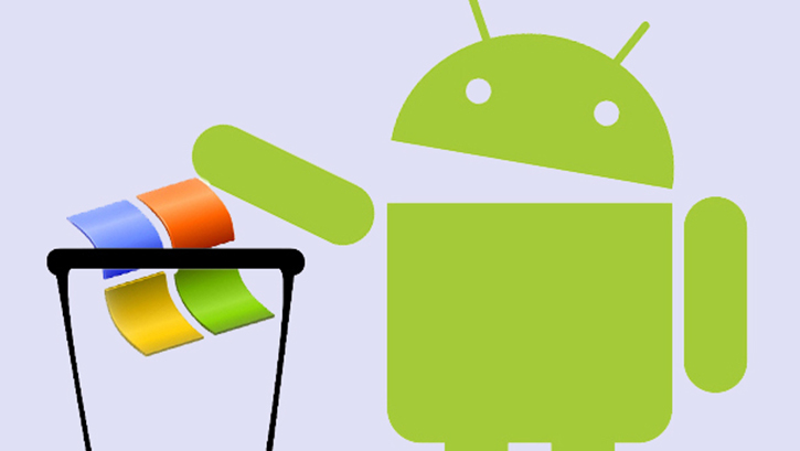 Android resmen Windows�u geride b�rakt�