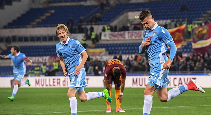 Lazio, Roma'y� y�kt�, ad�n� finale yazd�rd�!