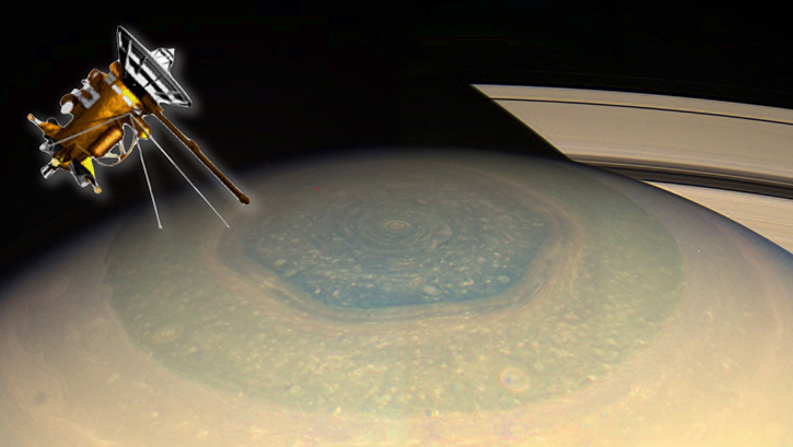 NASA Cassini'nin 'b�y�k finalini' ba�lat�yor