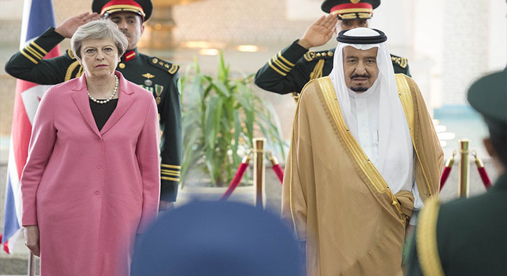 �ngiltere Ba�bakan� S. Arabistan'da