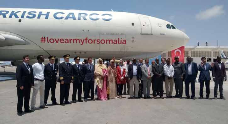 THY ve fenomenler Somali i�in u�tu