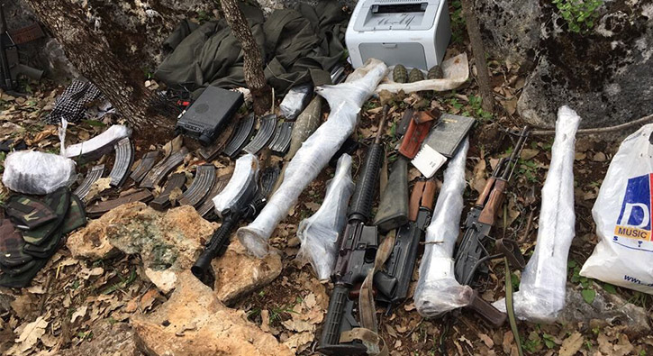 6 ilde yrtlen terr operasyonunda PKK'ya ait ok sayda silah ve mhimmat ele geirildi
