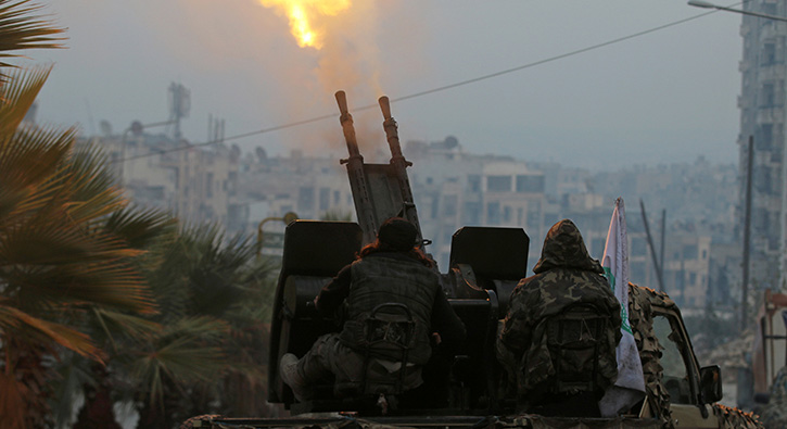 �SO'dan ''Esed rejimine kar�� sald�r�lar s�rs�n'' �a�r�s�