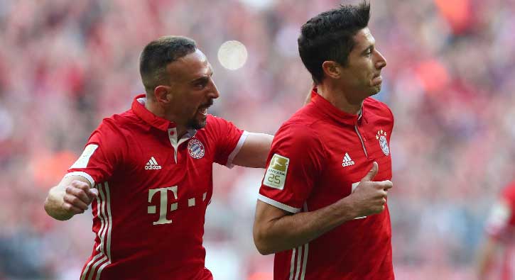 Bayern M�nih, Borussia Dortmund'u 4-1 ma�lup etti