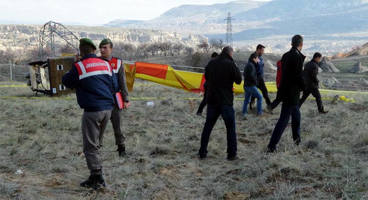 Fransz Konsolos Yardmcs balon kazasnda hayatn kaybetti