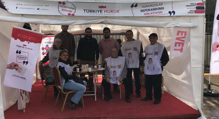 Avukatlar�n �evet� �ad�r�na yo�un ilgi