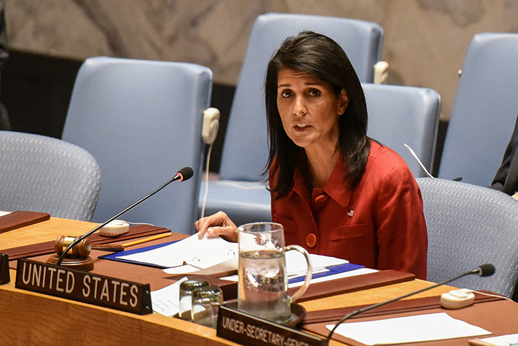 ABD'nin BM daimi temsilcisi Haley: Trkiye, Suriye konusunda, arkasnda olduumuzdan emin olmal