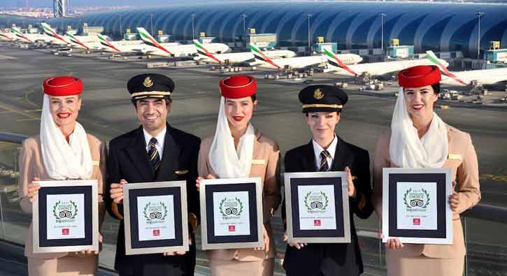D�nyan�n 1 numaras� Emirates Havayollar�