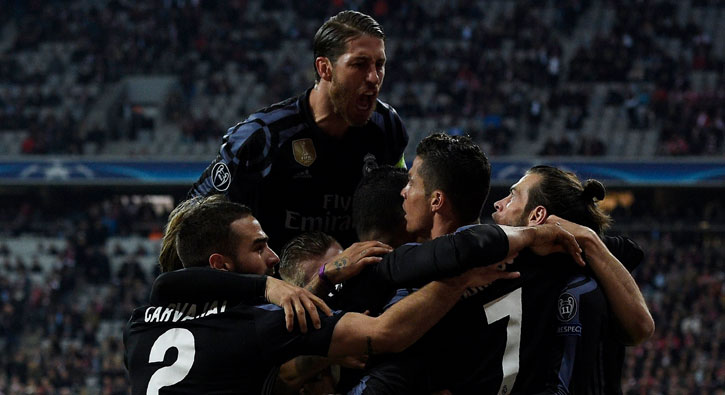 Real Madrid Bayern Mnih'i ikinci yarda ykt!
