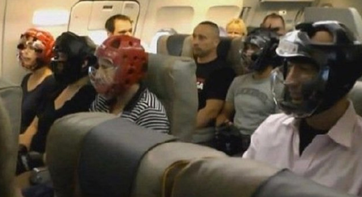 O havayoluna yolculardan tepki!