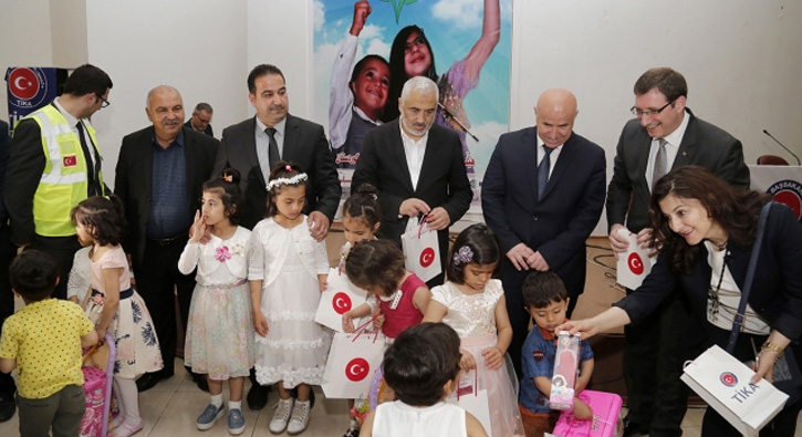 T�KA'dan Irak'a 70 ki�ilik yetimhane yard�m�