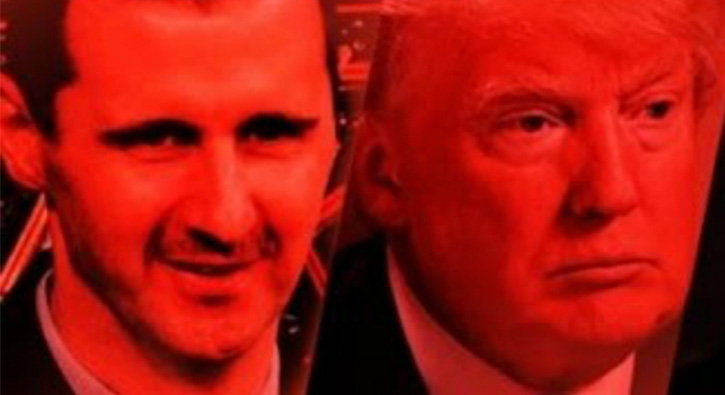 Esed cephesinden Trump'a 'hayvan' yan�t�