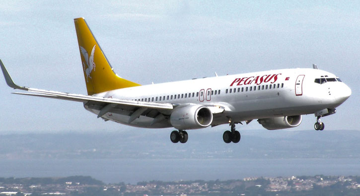 Pegasus u�a��nda teknik ar�za