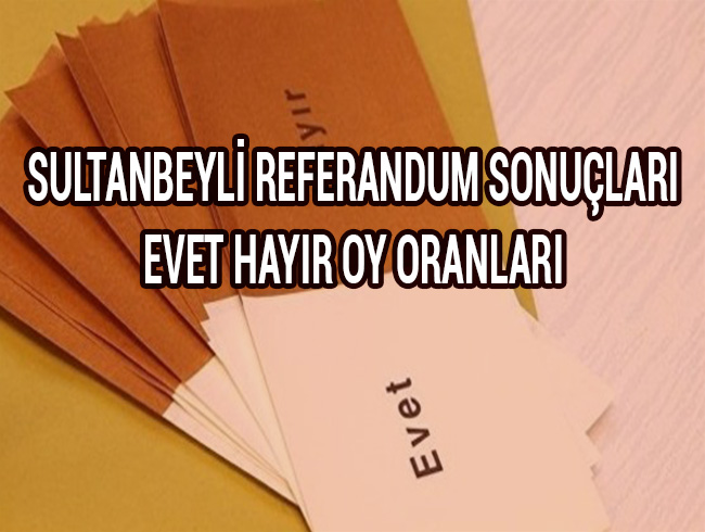 Sultanbeyli referandum sonular