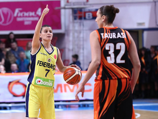Fenerbahe Ekaterinburg'u yendi ve finale ykseldi!