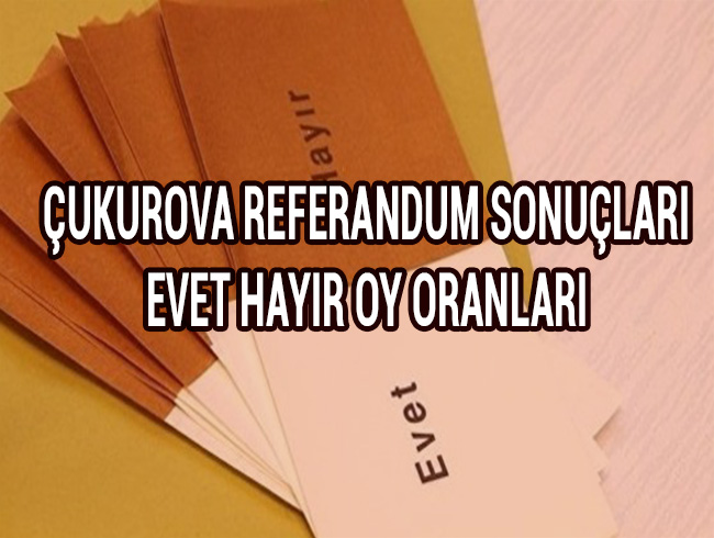 ukurova referandum sonular