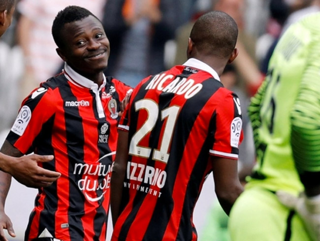 Fransa Ligi'nde Nice sahasnda Nancy'i 3-1 yendi