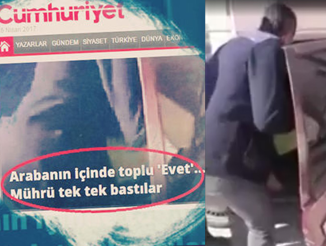 Cumhuriyet'ten provokatif referandum haberi