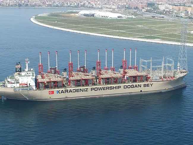 �stanbul�un elektri�i denizden