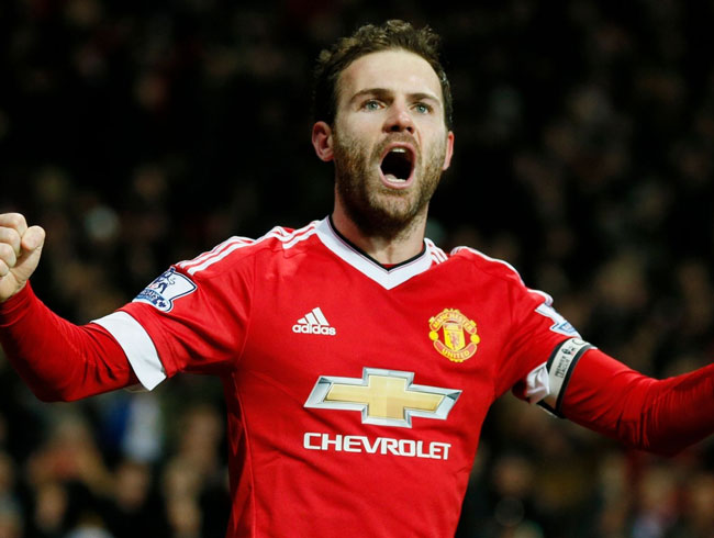Beikta'tan Juan Mata aklamas