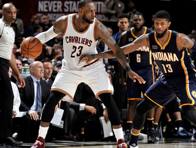Cavaliers, Pacers' 117-111 yenerek seride 2-0 ne geti