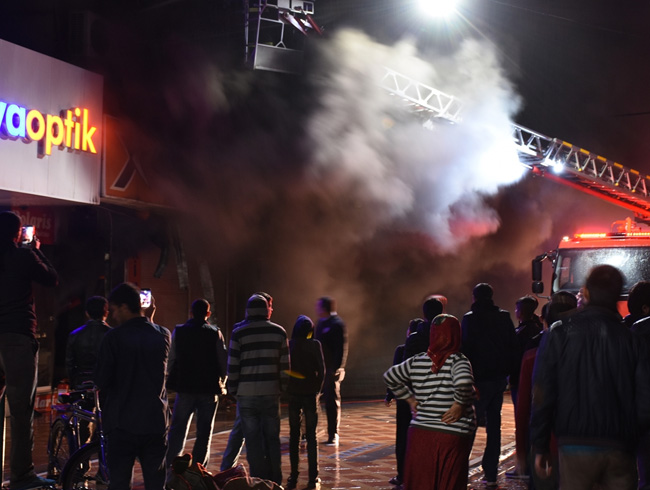 Batman'da i� yerinde yang�n