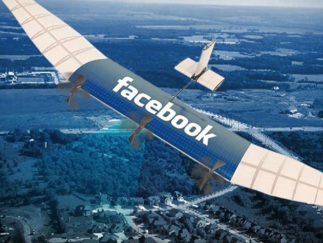 Facebook internet salayan drone gelitiriyor