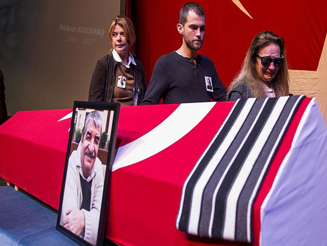 B�lent Kayaba� son yolculu�una u�urland�