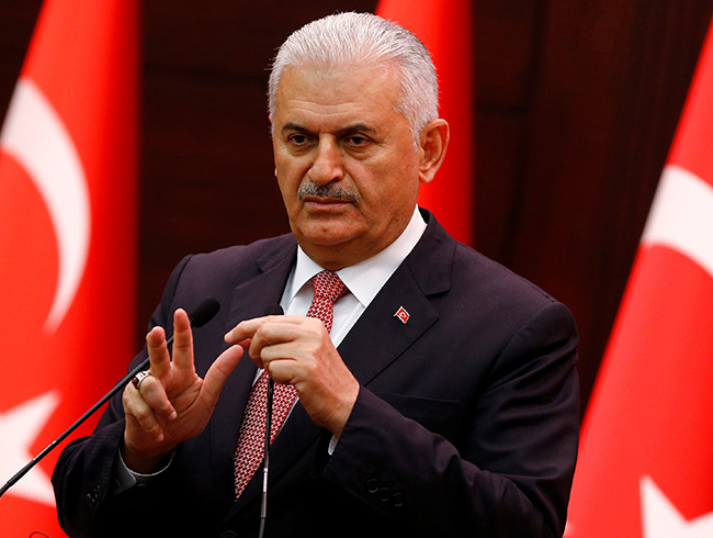 Ba�bakan Y�ld�r�m'dan fla� a��klama!