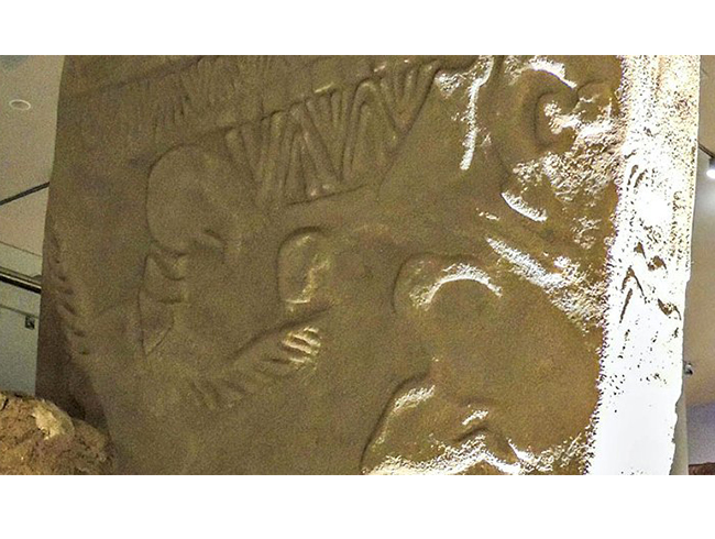 Gbeklitepe'de buzul an balatan kuyruklu yldzn resmedildii oymalar bulundu