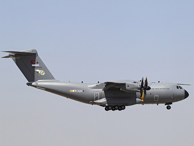 Be�inci A400M ''Atlas'' test u�u�unda