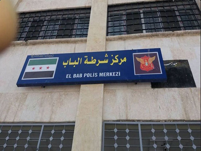 El Bab polis merkezi kuruldu