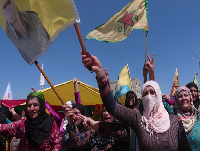PKK yanda kadnlar Donald Trump'a yalvard: Erdoan' durdurun