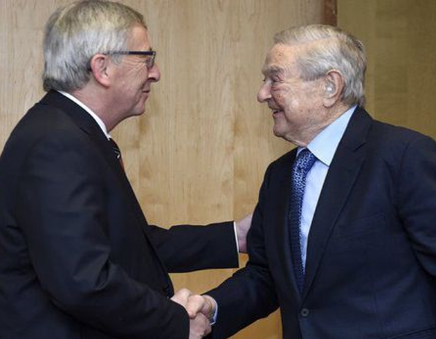 AB Komisyonu Bakan Juncker, Soros ile grt
