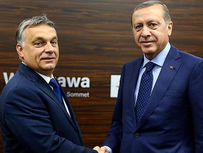 Cumhurbakan Erdoan, Macaristan Babakan ile grt