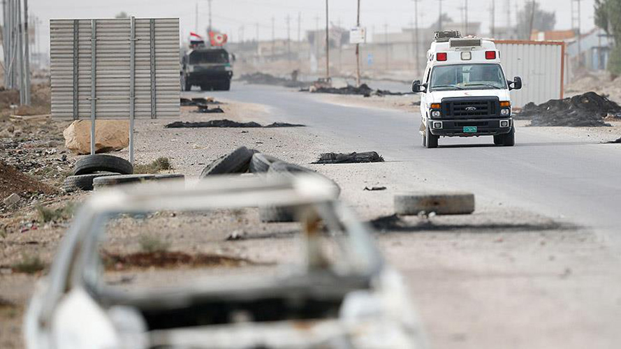 Irak'ta intihar saldrlar: 14 polis hayatn kaybetti