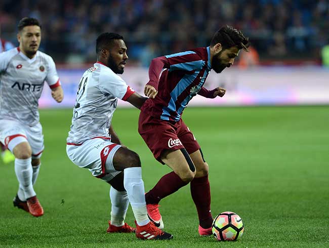 Trabzonspor sahasnda Genlerbirlii ile 0-0 berabere kald