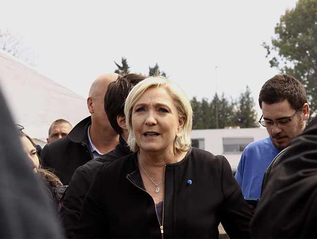 Fransada Cumhurbakan aday Le Pen: Euro ld
