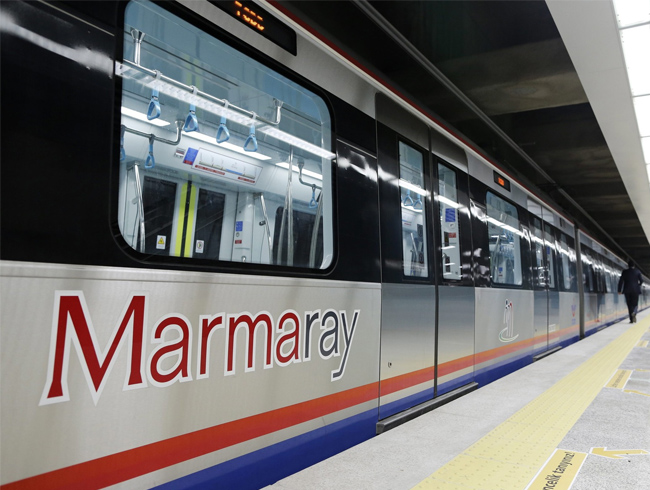 Marmaray'da sefer say�lar� art�yor