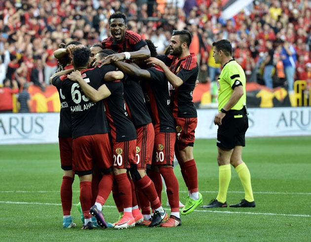 Eskiehirspor Samsunspor'u 6-1 gibi farkl bir skorla geti